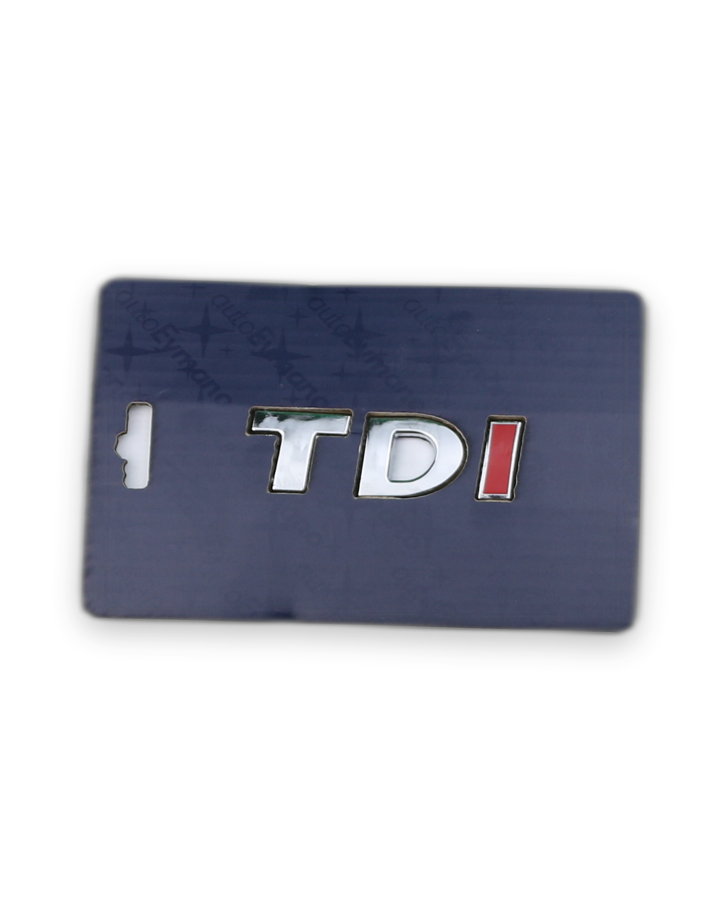 TDI Tek yazı Kırmızı Bagaj Yazısı Volkswagen Uyumlu