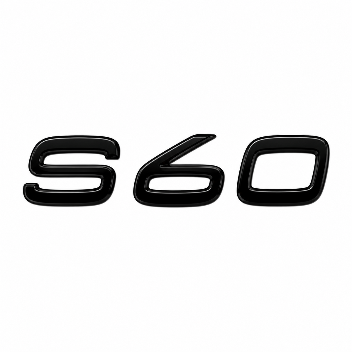 S60 Siyah Bagaj Yazısı Volvo Uyumlu
