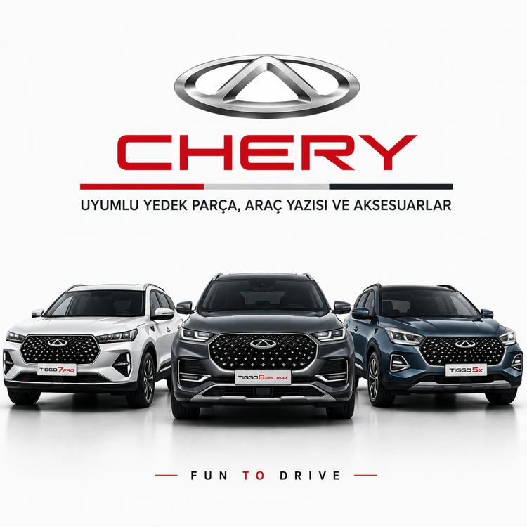 Chery Uyumlu Yedek Parça, Araç Yazısı ve Aksesuarlar