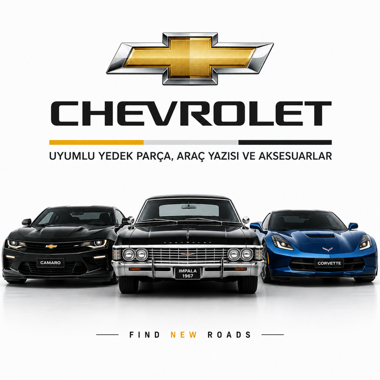 Chevrolet Uyumlu Yedek Parça, Araç Yazısı ve Aksesuarlar