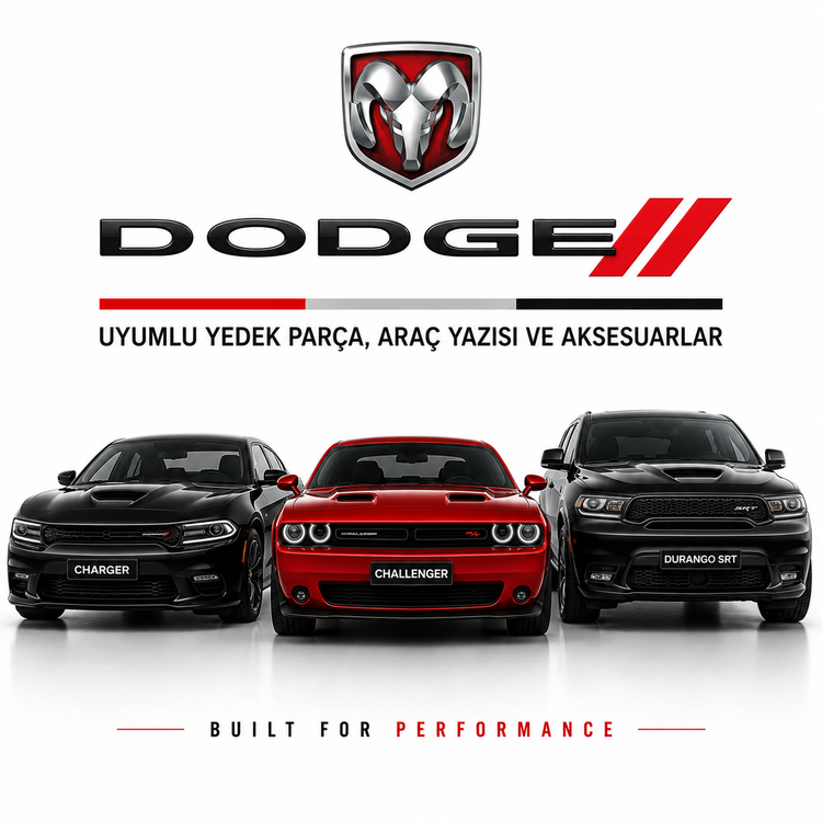 Dodge Uyumlu Yedek Parça, Araç Yazısı ve Aksesuarlar