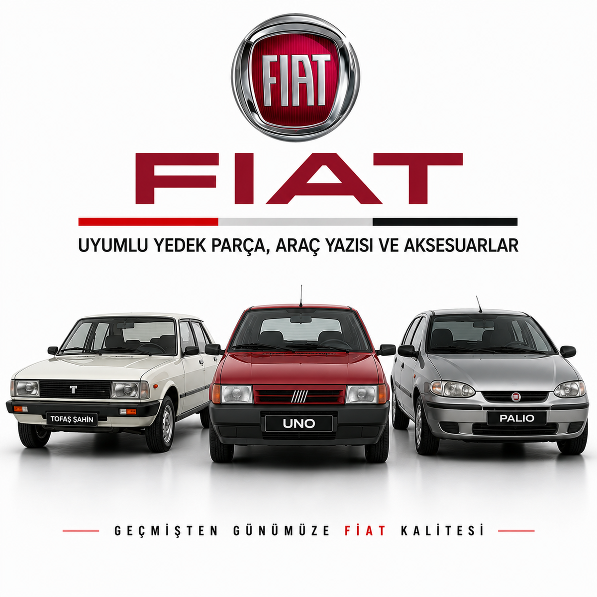 Fiat Uyumlu Yedek Parça, Araç Yazısı ve Aksesuarlar