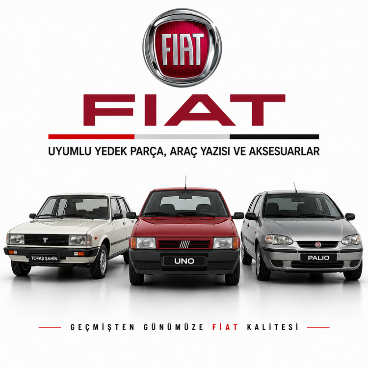 Fiat Uyumlu Yedek Parça, Araç Yazısı ve Aksesuarlar