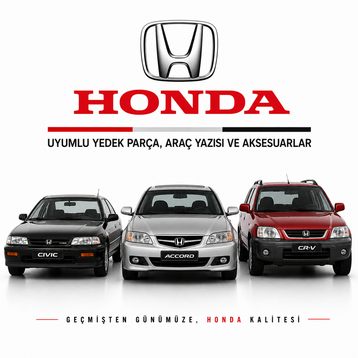 Honda Uyumlu Yedek Parça, Araç Yazısı ve Aksesuarlar