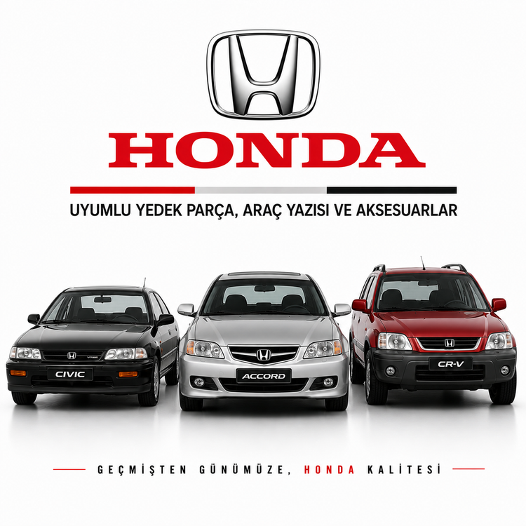 Honda Uyumlu Yedek Parça, Araç Yazısı ve Aksesuarlar