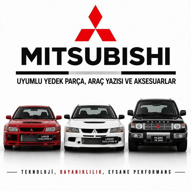 Mitsubishi Uyumlu Yedek Parça, Araç Yazısı ve Aksesuarlar