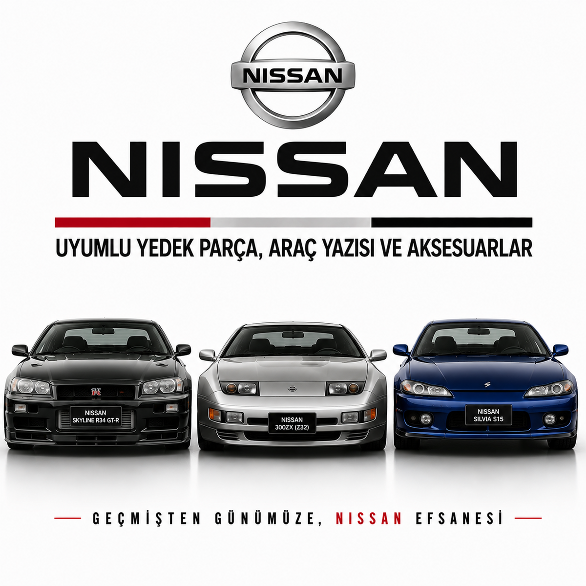 Nissan Uyumlu Yedek Parça, Araç Yazısı ve Aksesuarlar