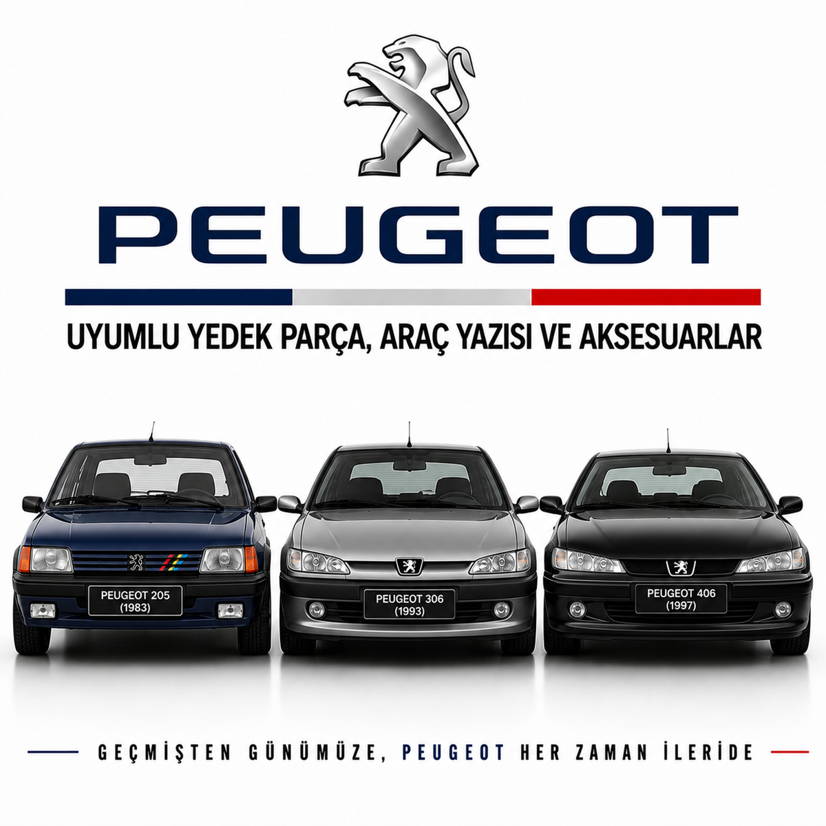 Peugeot Uyumlu Yedek Parça, Araç Yazısı ve Aksesuarlar