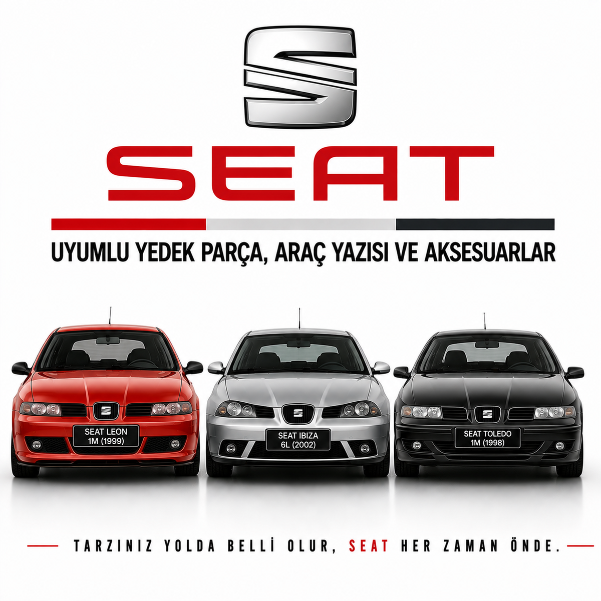 SEAT Uyumlu Yedek Parça, Araç Yazısı ve Aksesuarlar