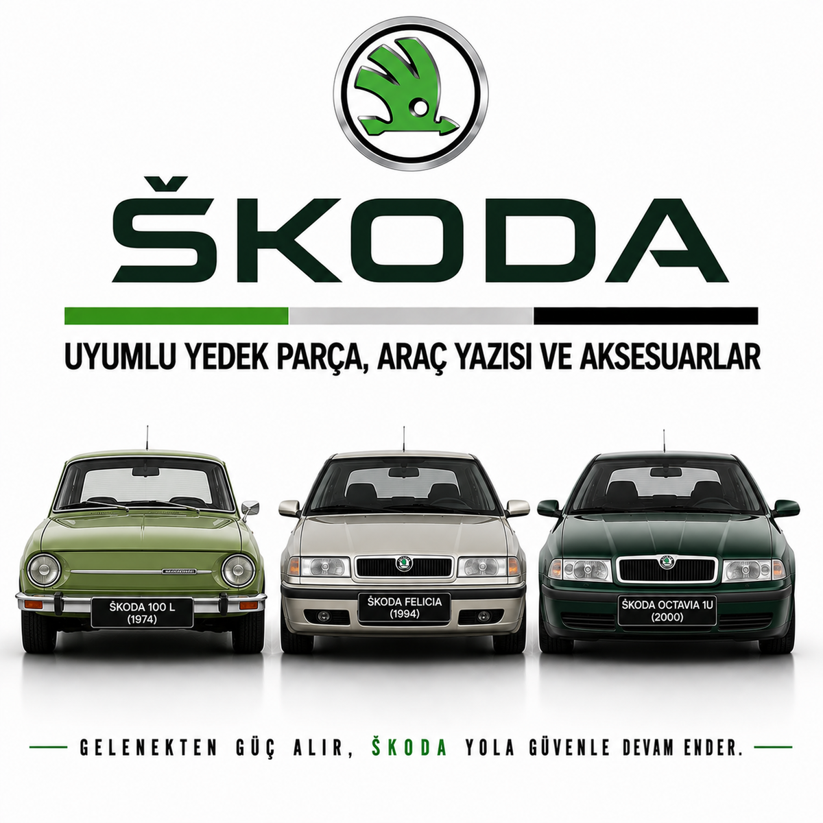 Skoda Uyumlu Yedek Parça, Araç Yazısı ve Aksesuarlar