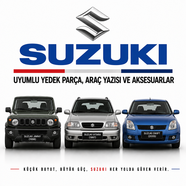 Suzuki Uyumlu Yedek Parça, Araç Yazısı ve Aksesuarlar