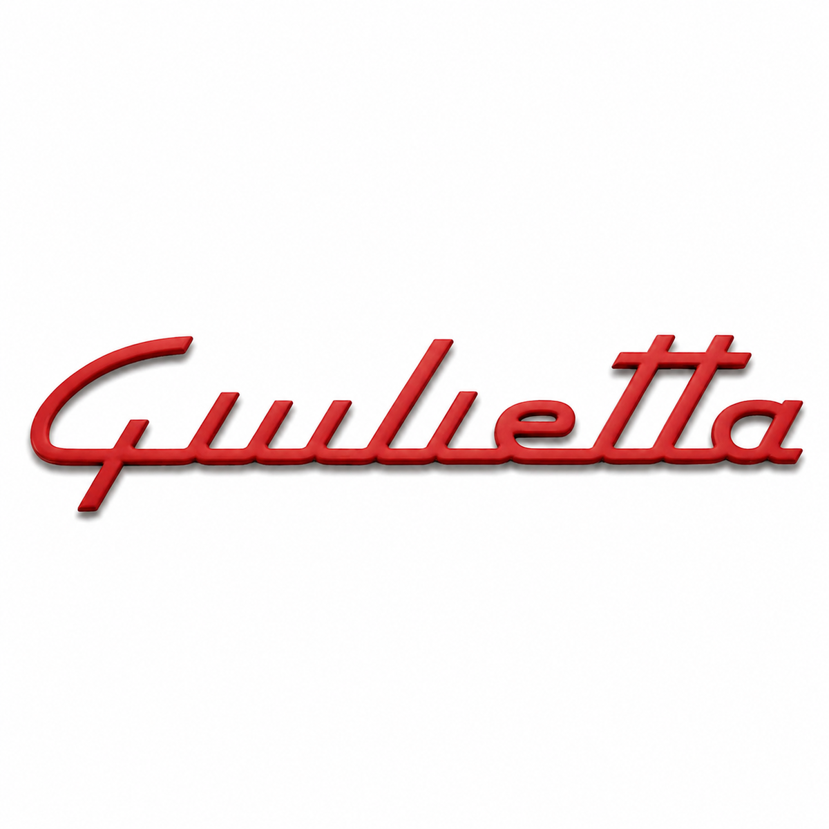 Giulietta Büyük Kırmızı Bagaj Yazısı Alfa Romeo Uyumlu