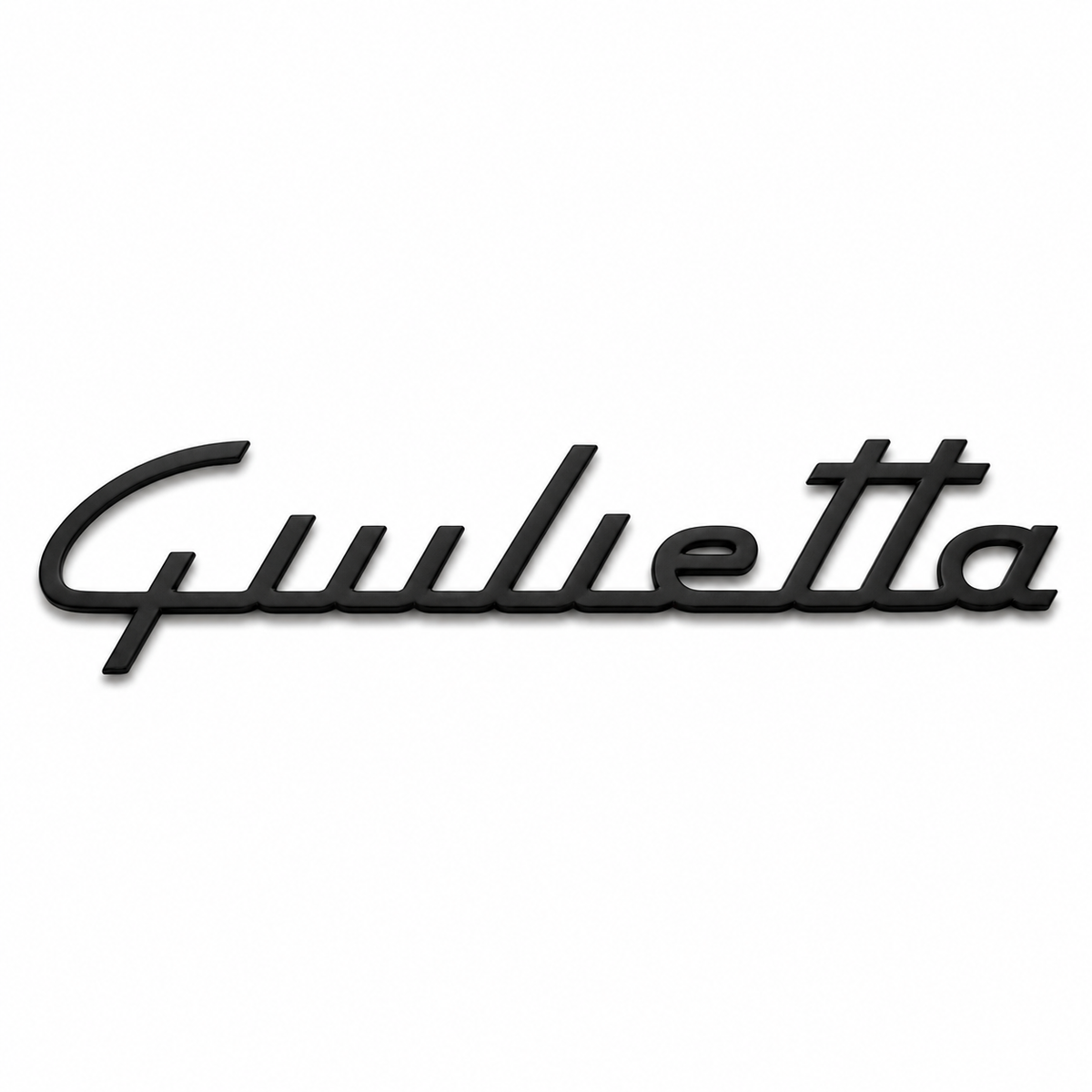 Giulietta Büyük varyant Siyah Bagaj Yazısı Alfa Romeo Uyumlu