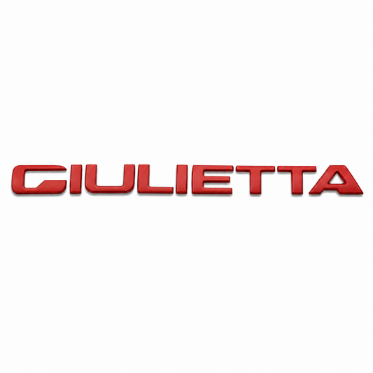 Giulietta Kırmızı Bagaj Yazısı Alfa Romeo Uyumlu
