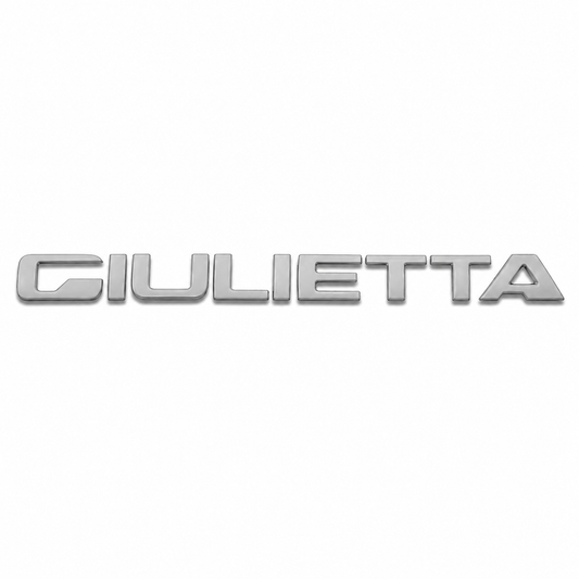 Giulietta Gri Bagaj Yazısı Alfa Romeo Uyumlu
