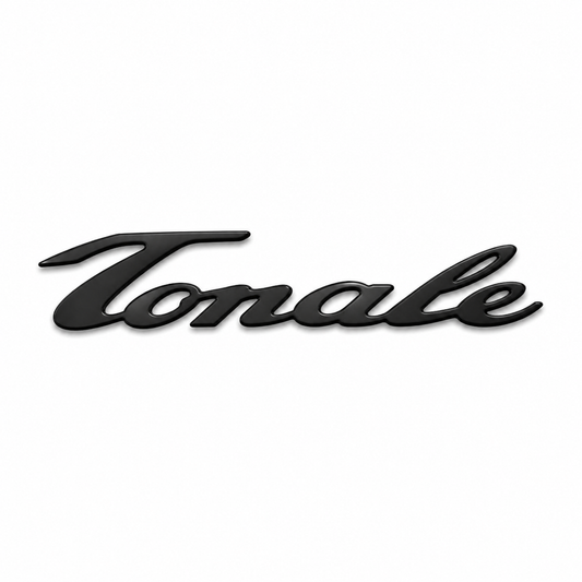 Tonale Siyah Bagaj Yazısı Alfa Romeo Uyumlu