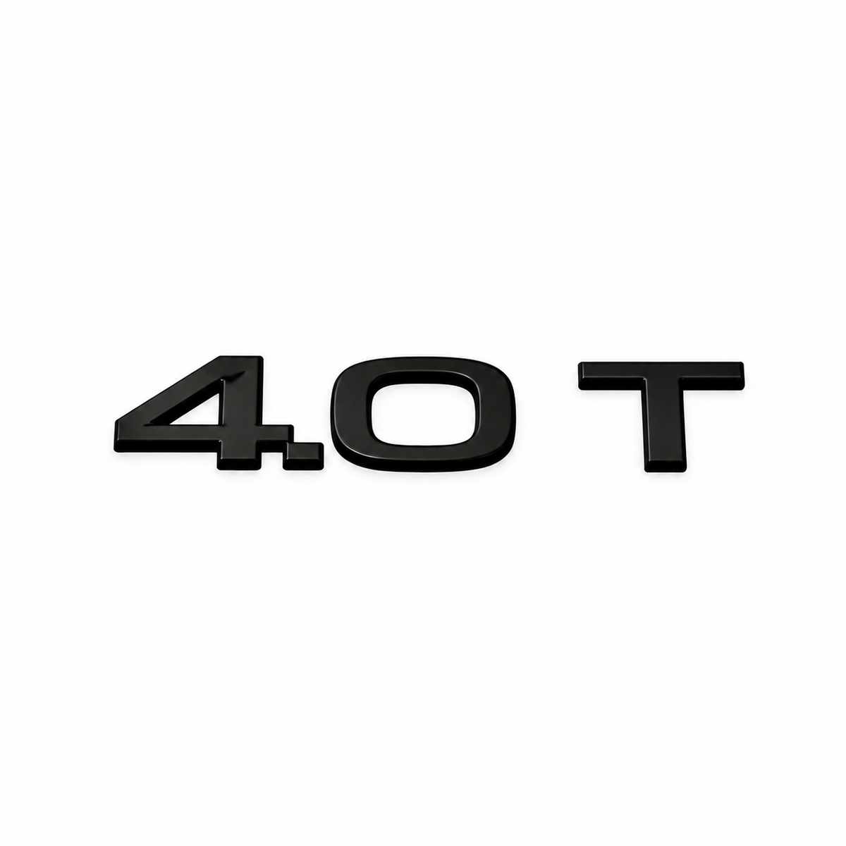 4.0 T Siyah Bagaj Yazısı Audi Uyumlu