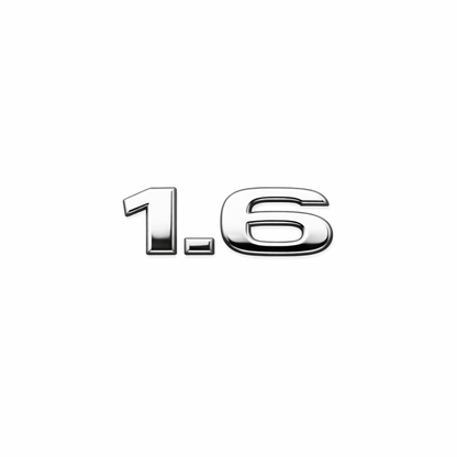 1.6 Krom Bagaj Yazısı Audi Uyumlu