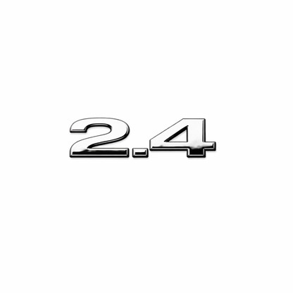 2.4 Krom Bagaj Yazısı Audi Uyumlu