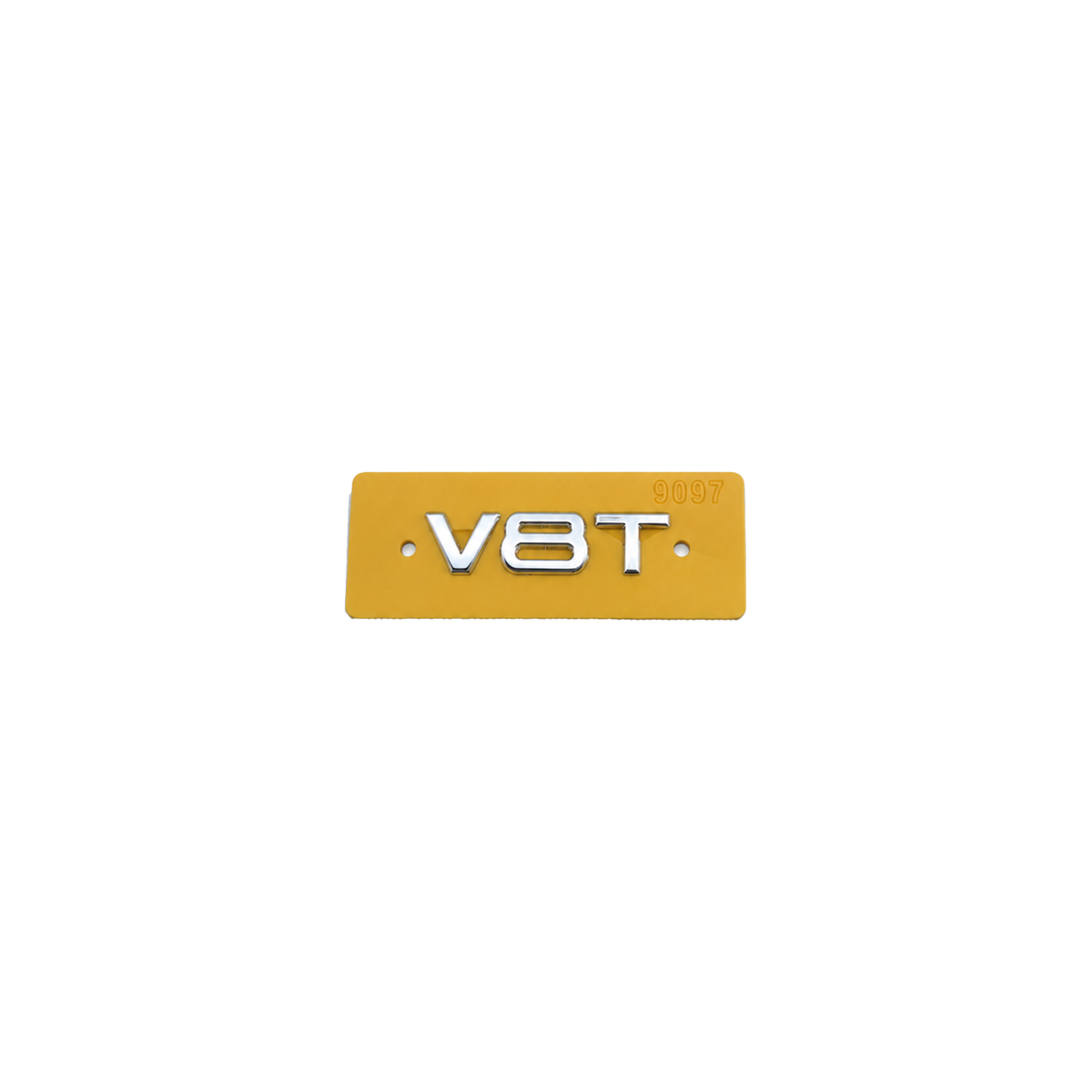 V8T Krom Bagaj Yazısı Audi Uyumlu