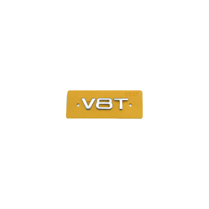 V8T Krom Bagaj Yazısı Audi Uyumlu