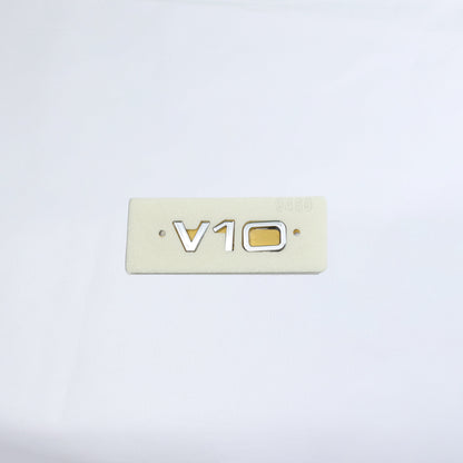 V10 Krom Bagaj Yazısı Audi Uyumlu