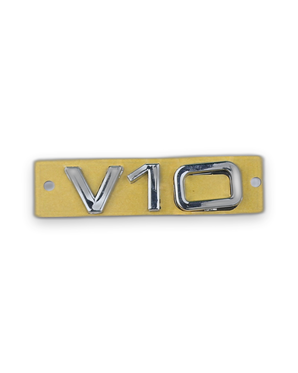 V10 Krom Bagaj Yazısı Audi Uyumlu