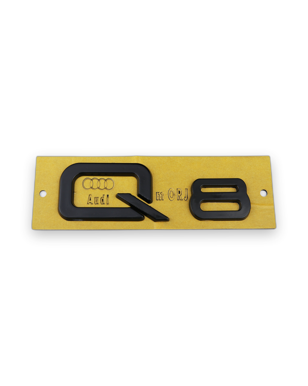 Q8 36-120 mm Siyah Bagaj Yazısı Audi Uyumlu
