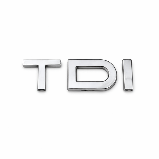 TDI Krom Bagaj Yazısı Audi Uyumlu