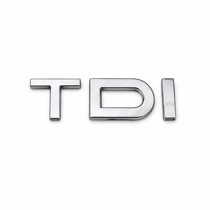 TDI Krom Bagaj Yazısı Audi Uyumlu