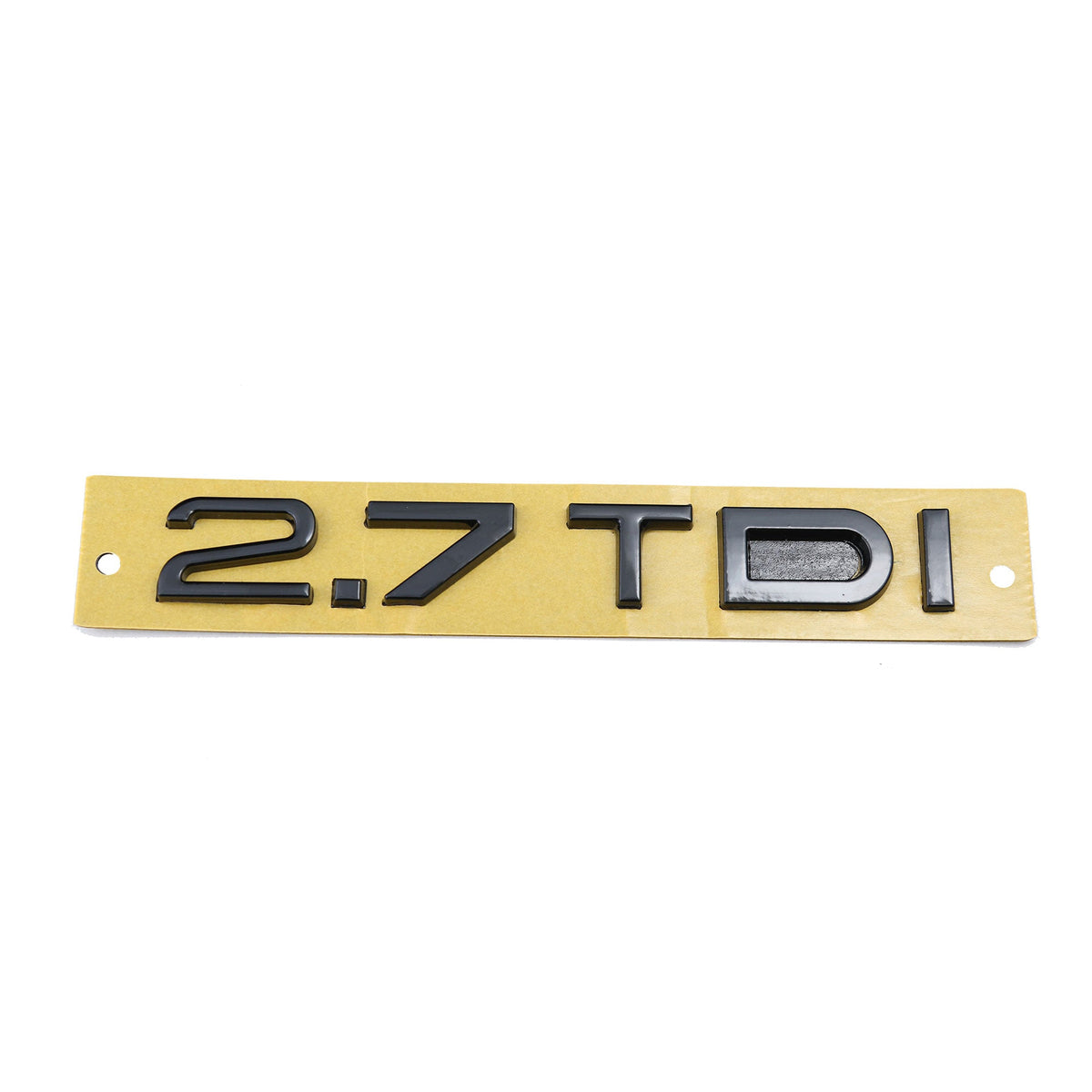 2.7 TDI Siyah Bagaj Yazısı Audi Uyumlu