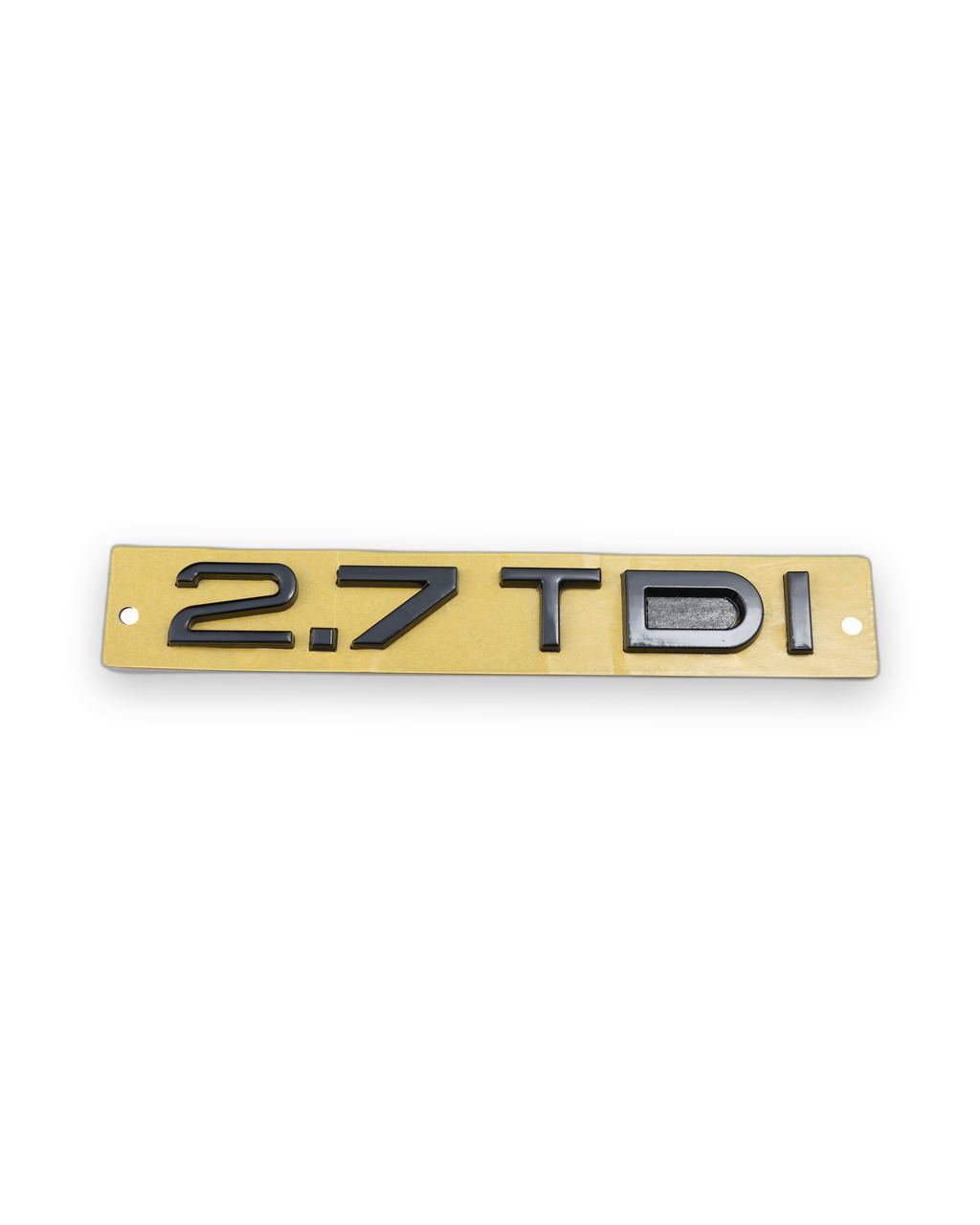 2.7 TDI Siyah Bagaj Yazısı Audi Uyumlu