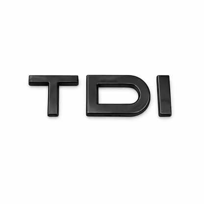 TDI Siyah Bagaj Yazısı Audi Uyumlu