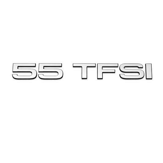 55 TFSI Krom Bagaj Yazısı Audi Uyumlu