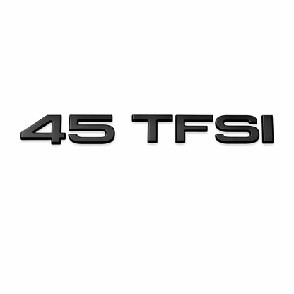 45 TFSI Siyah Bagaj Yazısı Audi Uyumlu