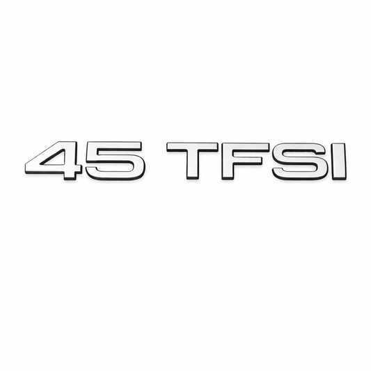 45 TFSI Krom Bagaj Yazısı Audi Uyumlu