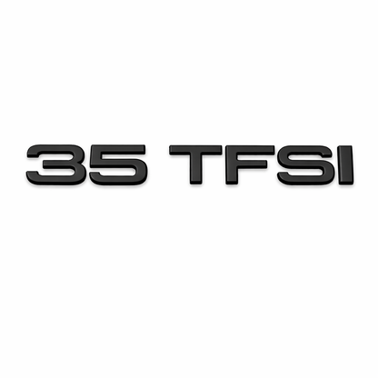 35 TFSI Siyah Bagaj Yazısı Audi Uyumlu