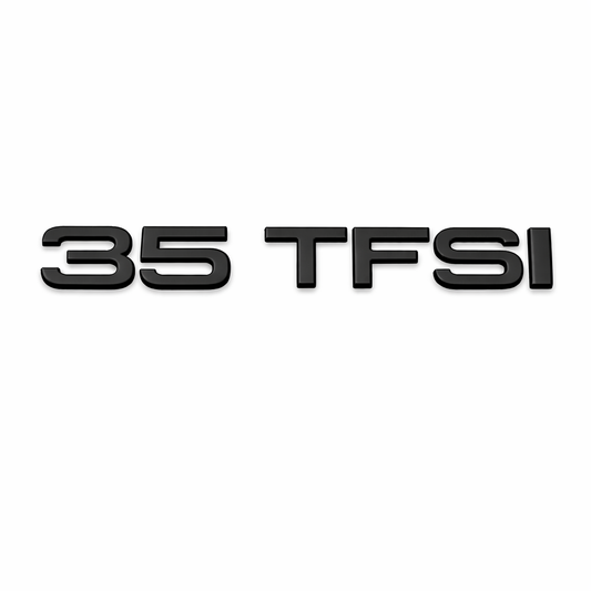 35 TFSI Siyah Bagaj Yazısı Audi Uyumlu