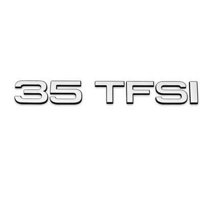 35 TFSI Krom Bagaj Yazısı Audi Uyumlu