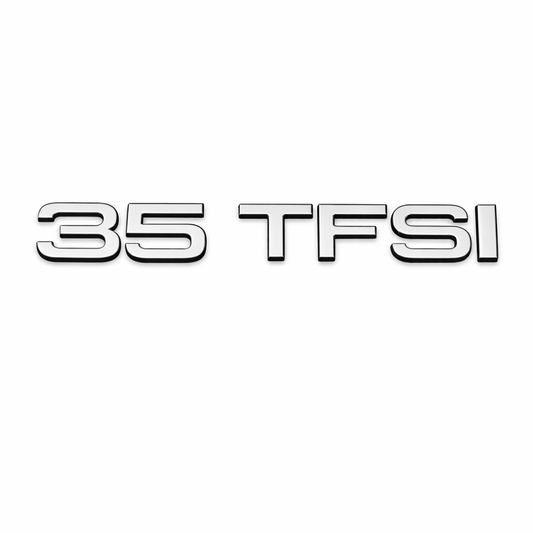 35 TFSI Krom Bagaj Yazısı Audi Uyumlu