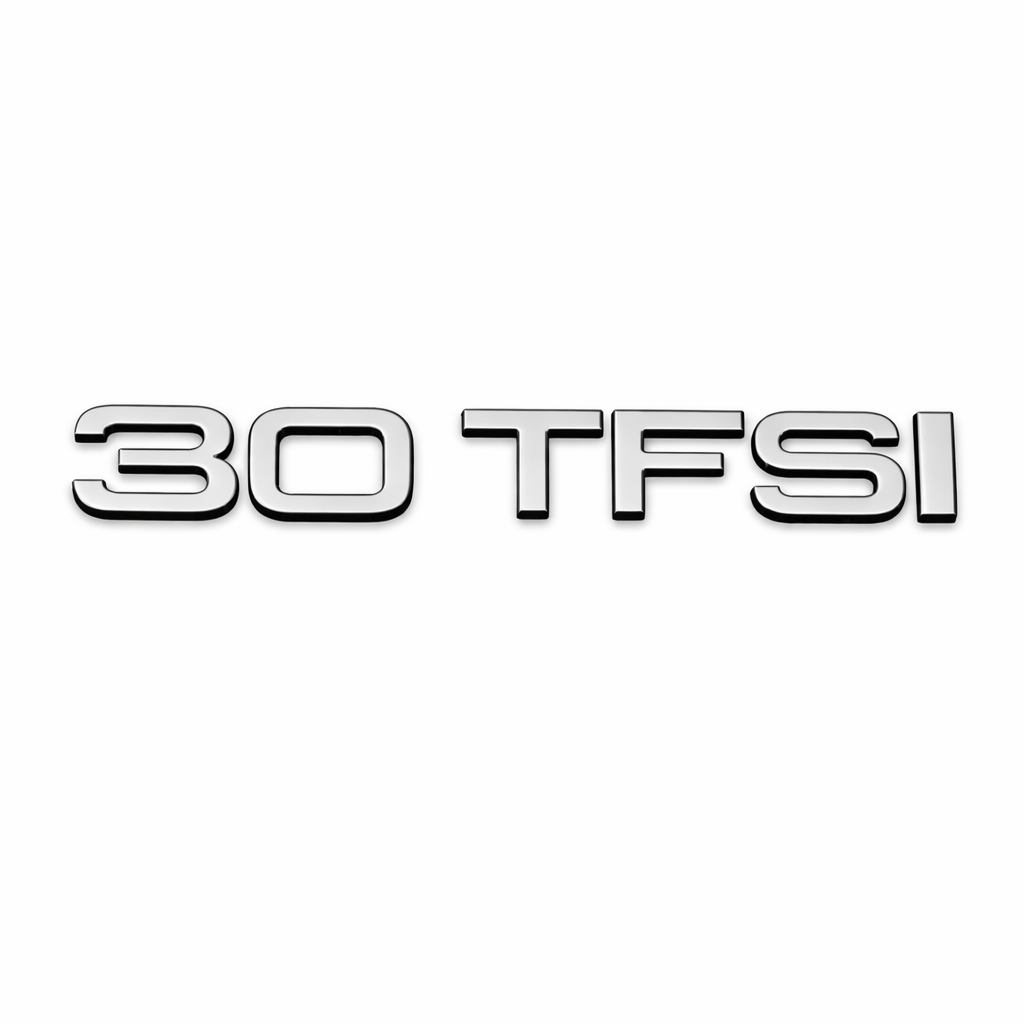 30 TFSI Krom Bagaj Yazısı Audi Uyumlu