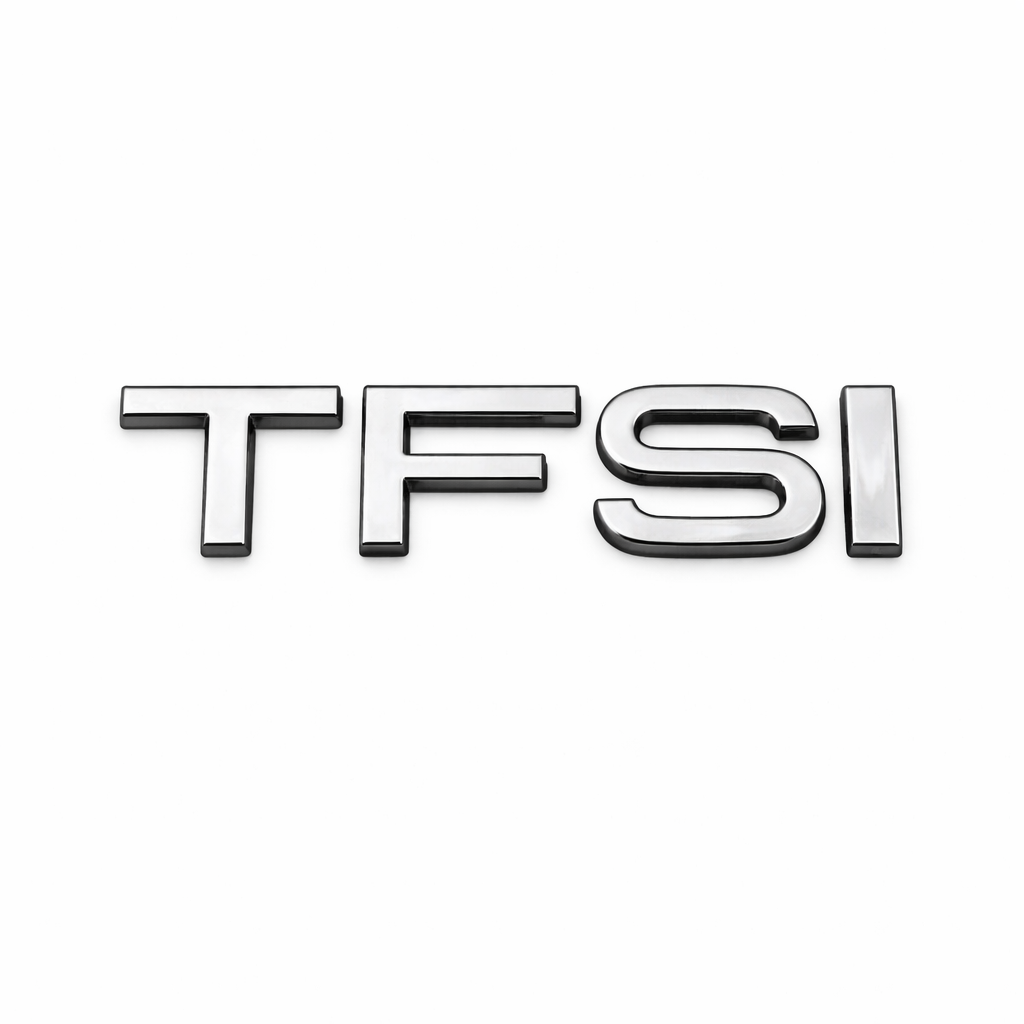 TFSI 2.5 Krom Bagaj Yazısı Audi Uyumlu