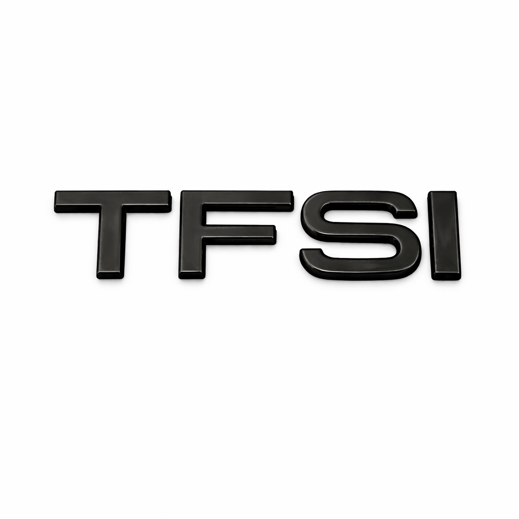 TFSI Siyah Bagaj Yazısı Audi Uyumlu