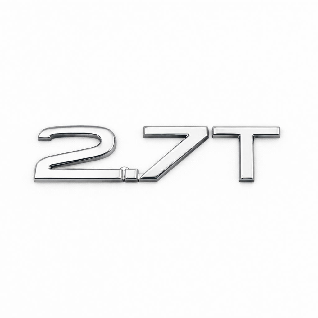 2.7T Krom Bagaj Yazısı Audi Uyumlu