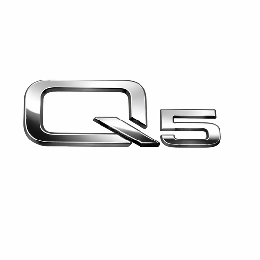 Q5 2010-2017 Krom Bagaj Yazısı Audi Uyumlu