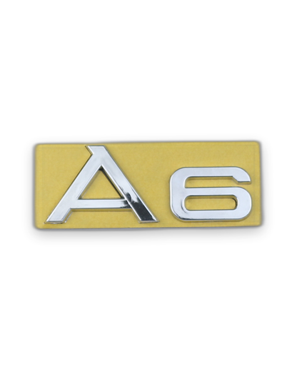 A6 Krom Bagaj Yazısı Audi Uyumlu