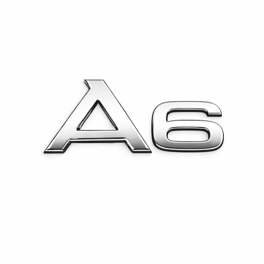A6 Krom Bagaj Yazısı Audi Uyumlu