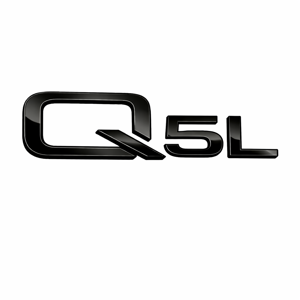 Q5L Siyah Bagaj Yazısı Audi Uyumlu