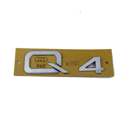 Q4 Krom Bagaj Yazısı Audi Uyumlu
