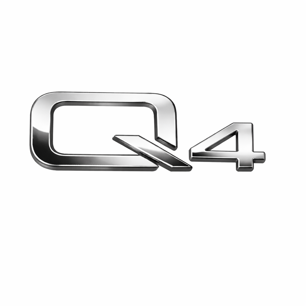 Q4 Krom Bagaj Yazısı Audi Uyumlu